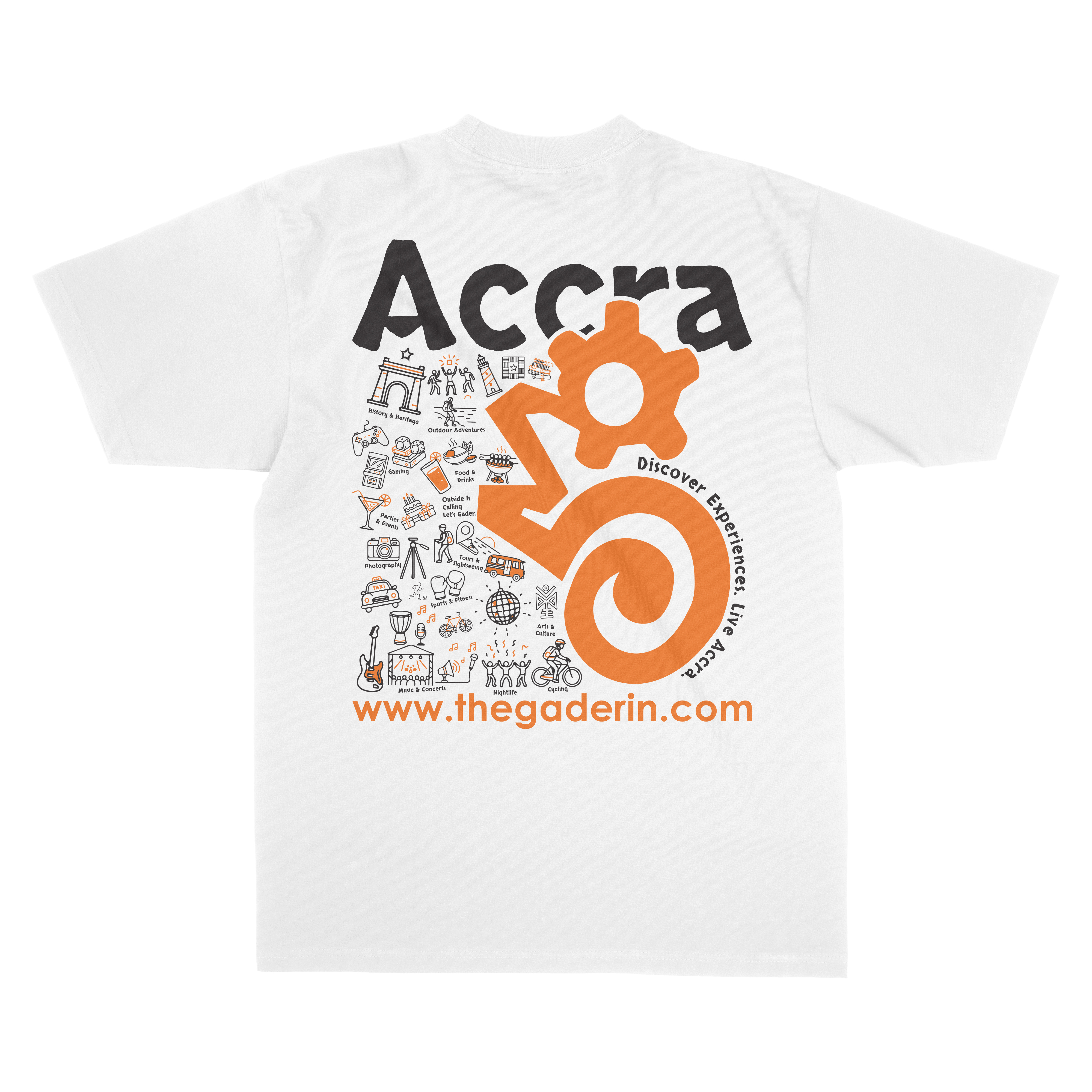 Accra Experience Tee (White) thumbnail 2